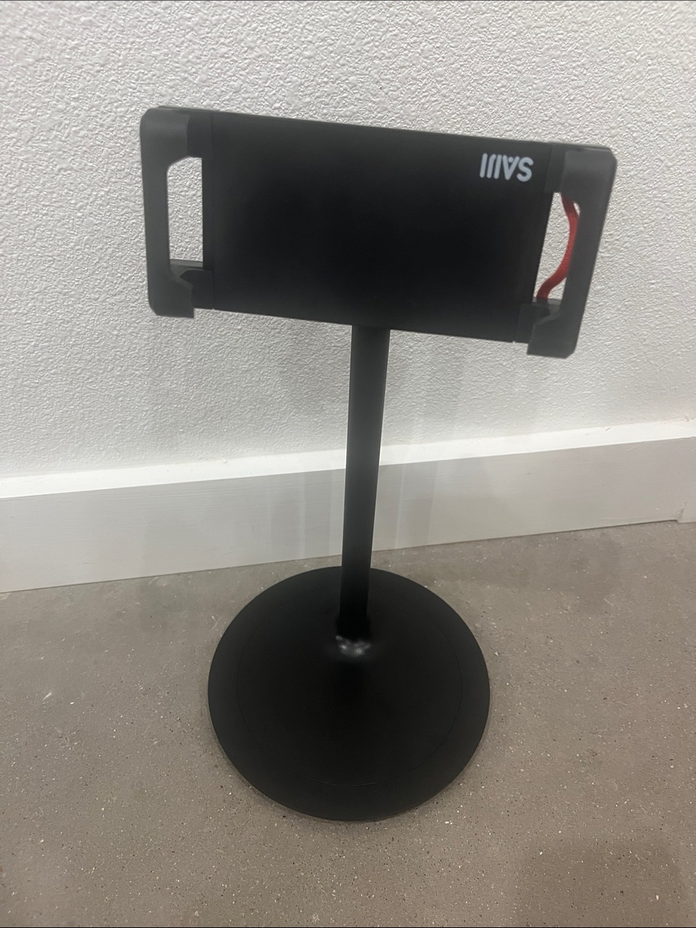 Universal Black phone Stand with Adjustable Holder